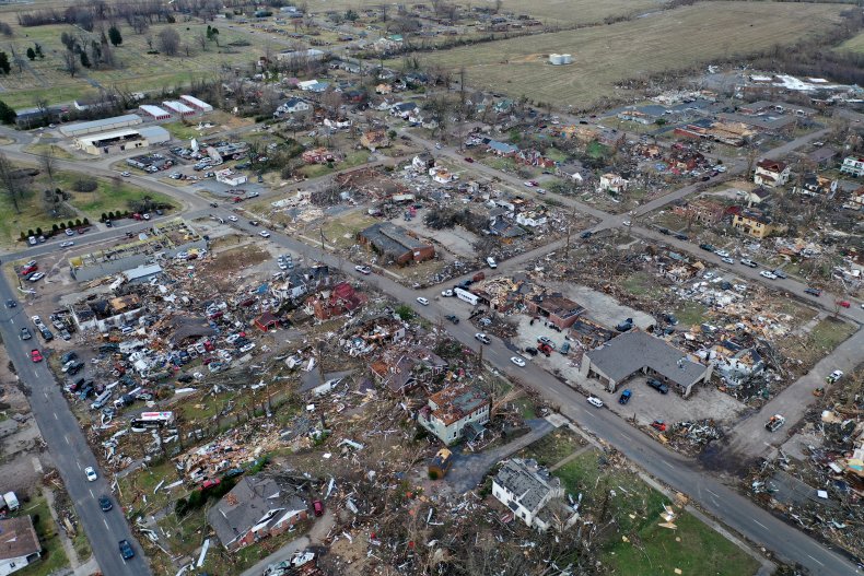 Kentucky, Mayfield, Tornado, Debris