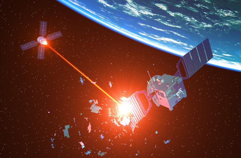 anti, satellite, space, laser, system
