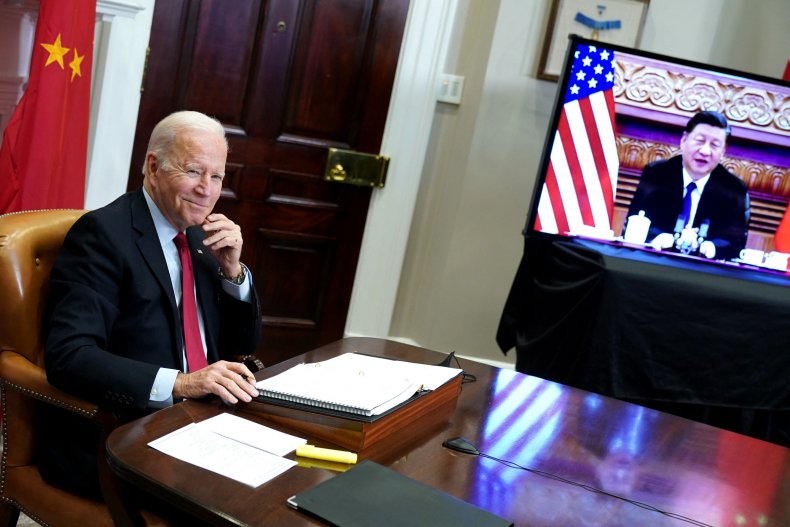 Joe, Biden, Xi, Jinping, virtual, summit, 2021
