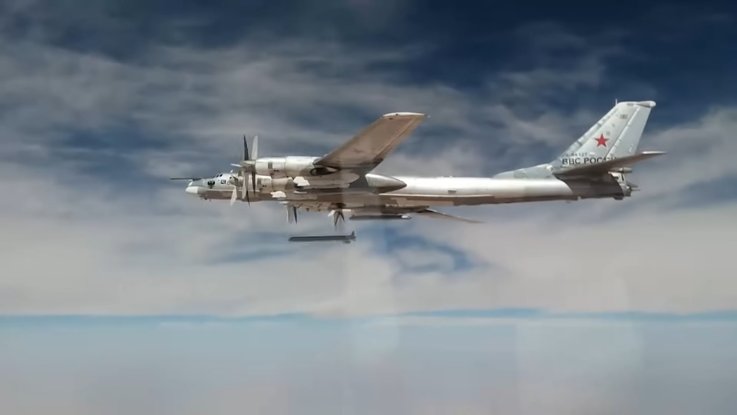 Russia, Tu-95MS, bomber, attack, Syria