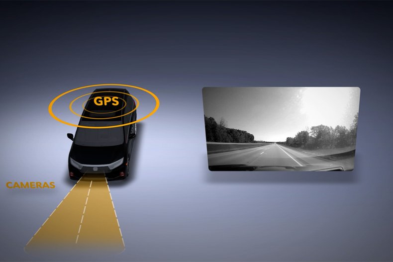 Honda Research Institute lane monitor