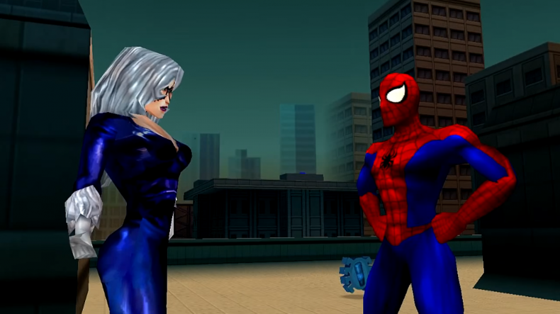 Spider-Man PSone Game Screenshot