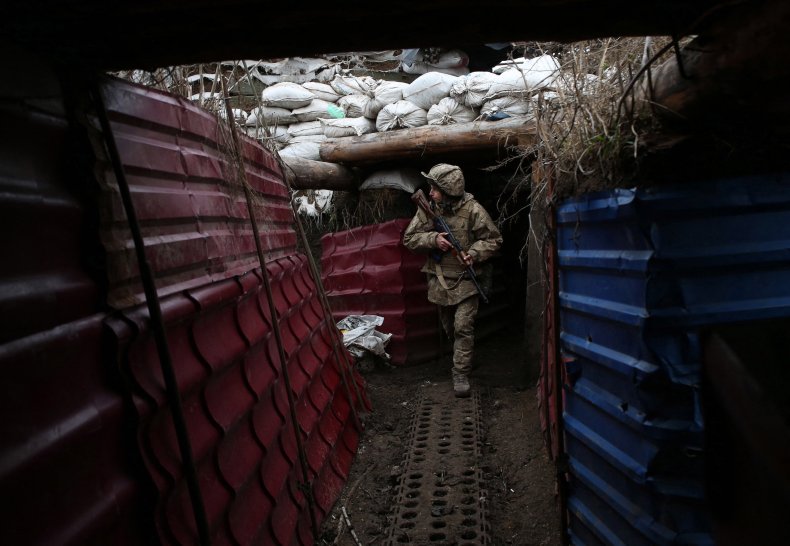 Ukraine, soldier, front, line, war, Donbas