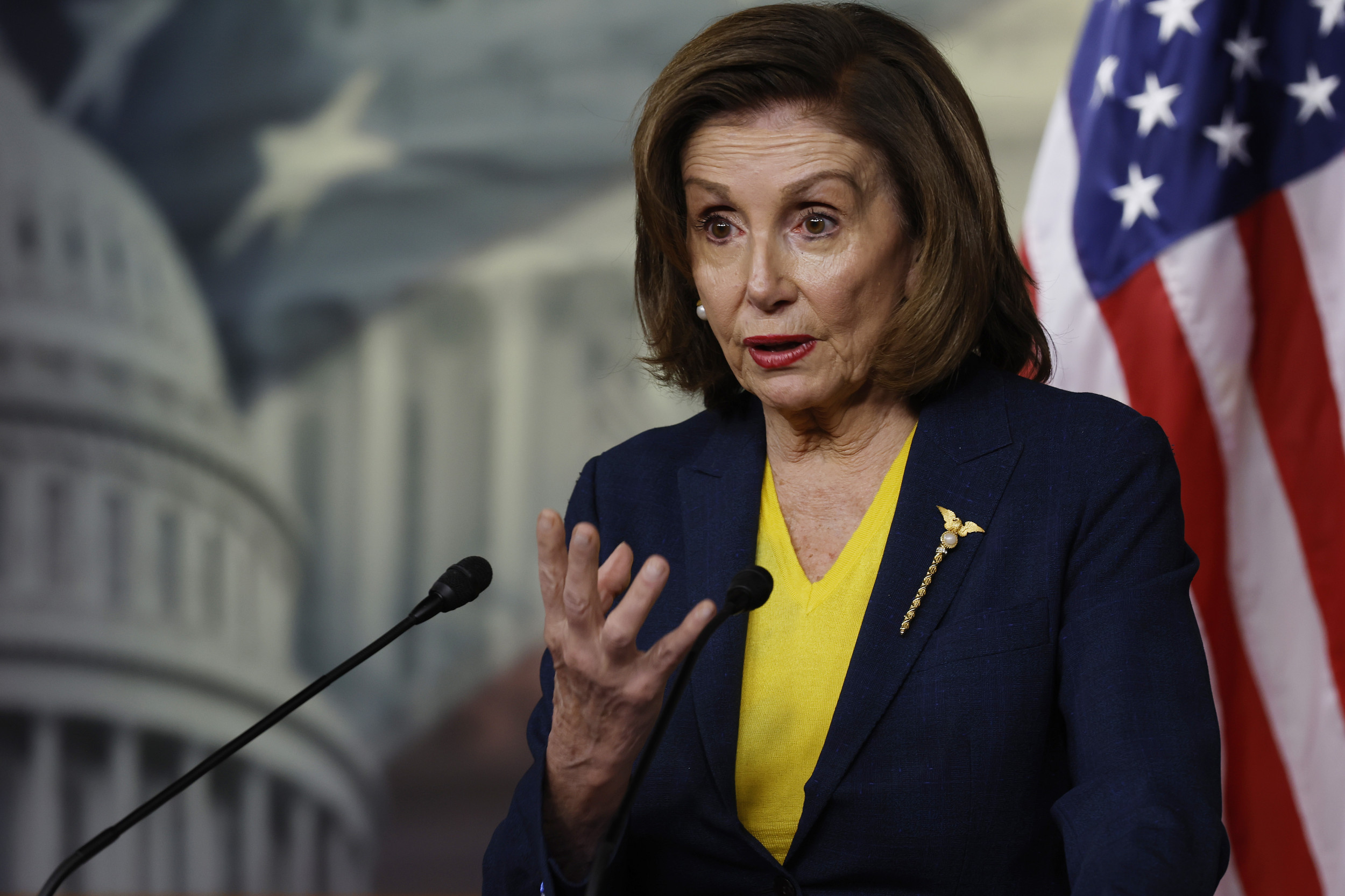 Pelosi Opposes Ban on Lawmakers Trading Stocks as Her Family Makes