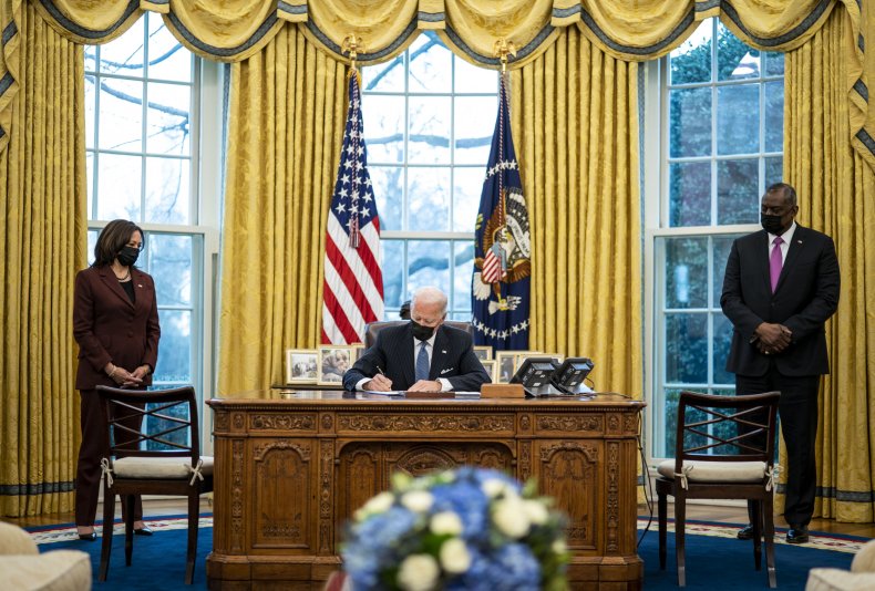 Joe Biden signs executive order