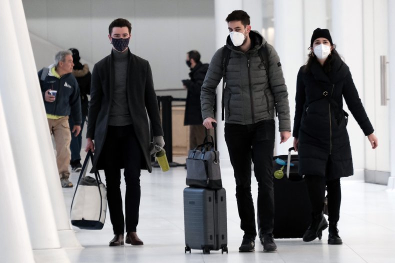 Face Mask Mandate Vaccine Holiday Christmas Poll