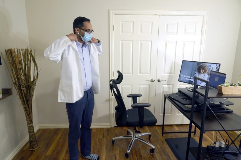 Telehealth, COVID, AP Poll