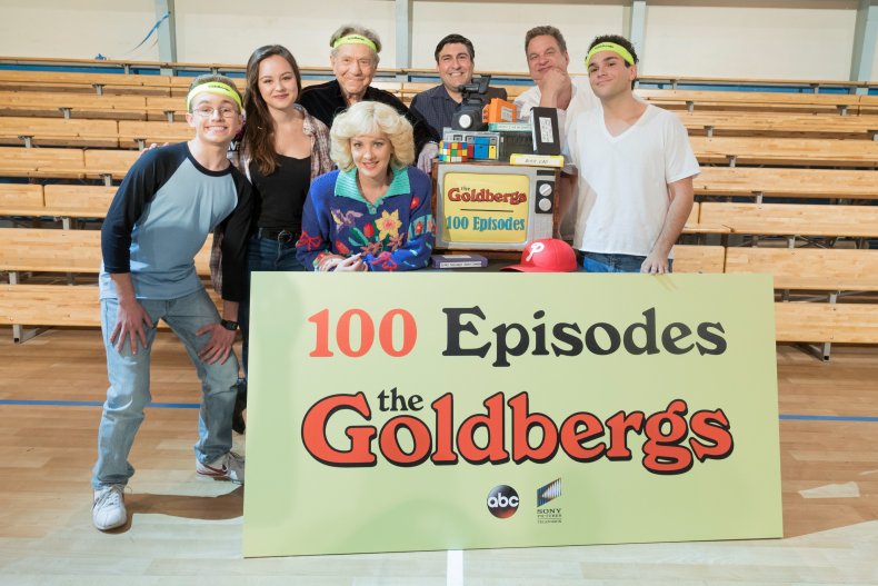 The cast of "The Goldbergs"