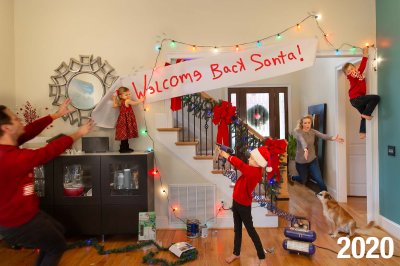 Stanley family Christmas cards. Stanley family Christmas cards.