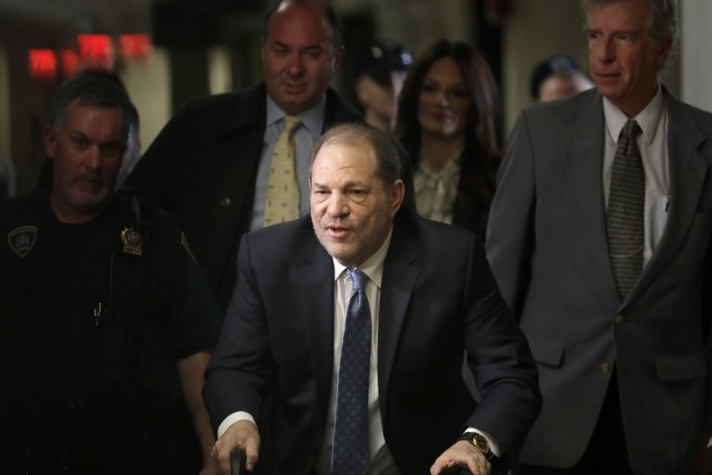 Harvey Leaving Court