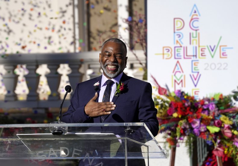 LeVar Burton, Rose Parade, California