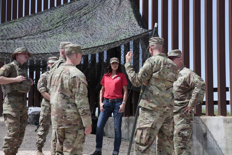 South Dakota, Kristi Noem, National Guard, Border