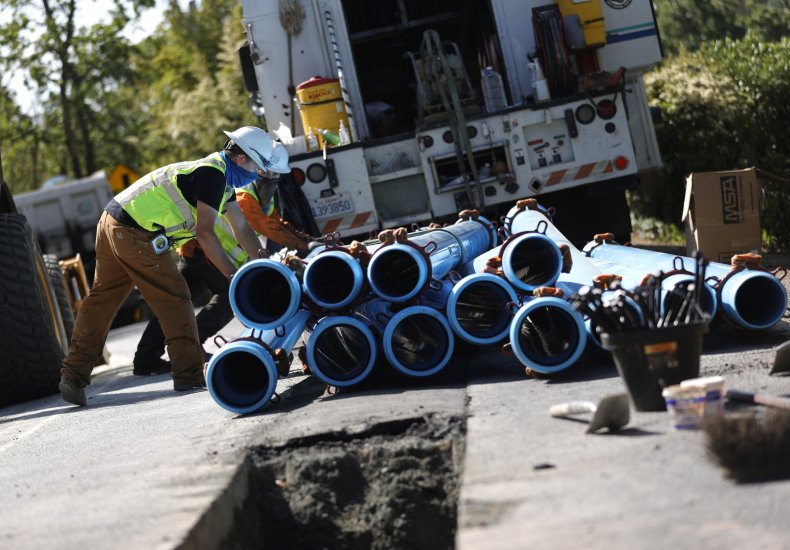 California, water pipes