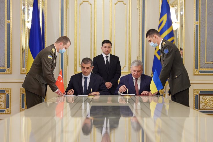 Ukraine, President, Zelensky, Bayraktar, drone, deal