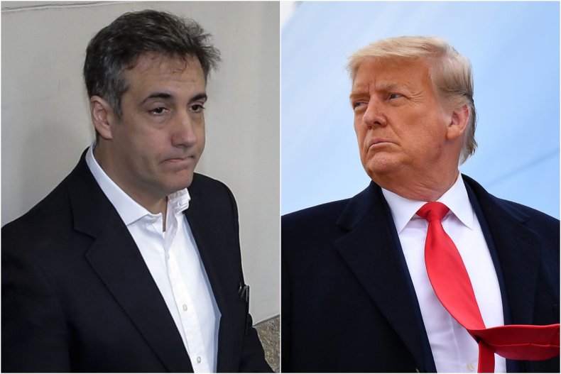 Michael Cohen and Donald Trump