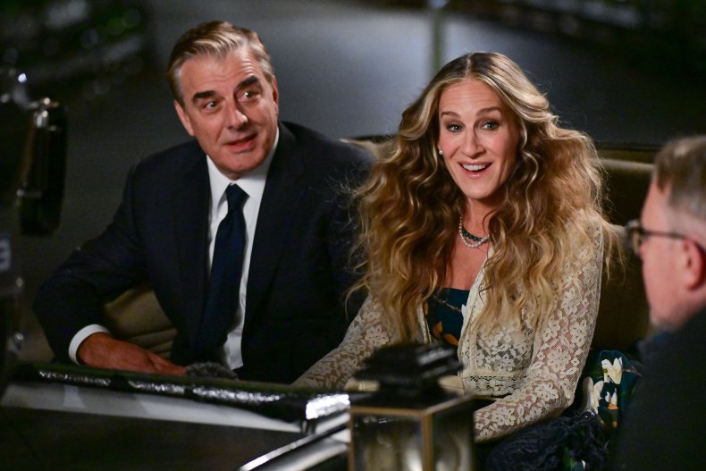 Chris Noth and Sarah Jessica Parker