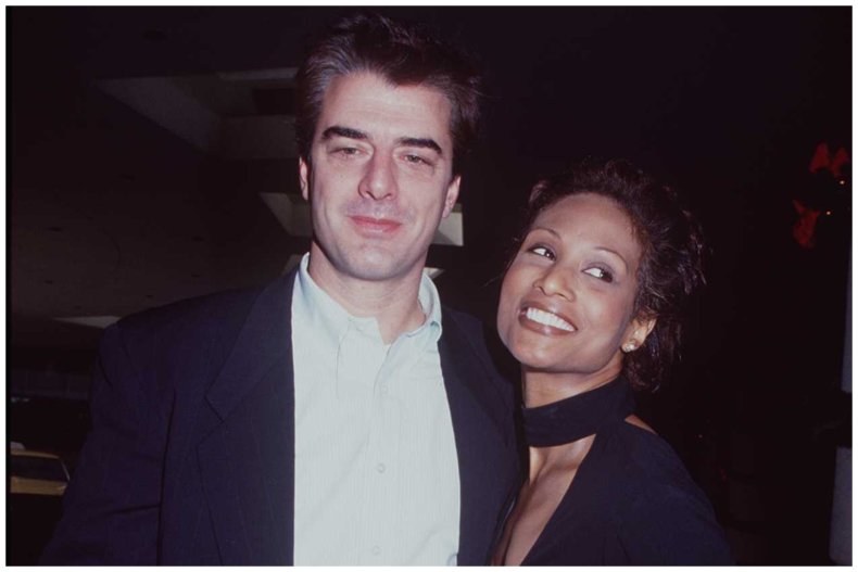 Chris Noth and Beverly Johnson
