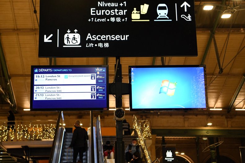 Paris, Gare du Nord, Eurostar