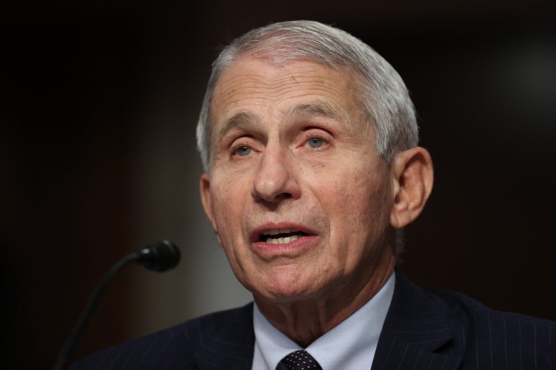  Infectious diseases expert Anthony Fauci