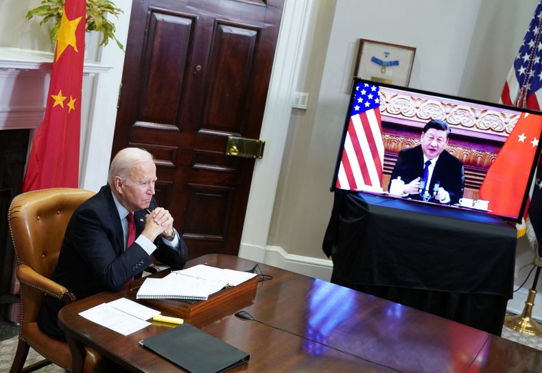 Joe Biden Xi Jinping