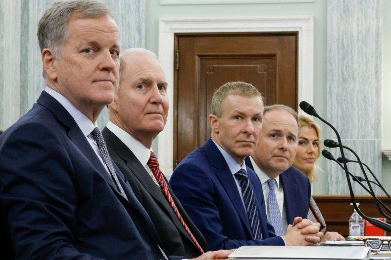 Bosses of America's largest Airlines in D.C.