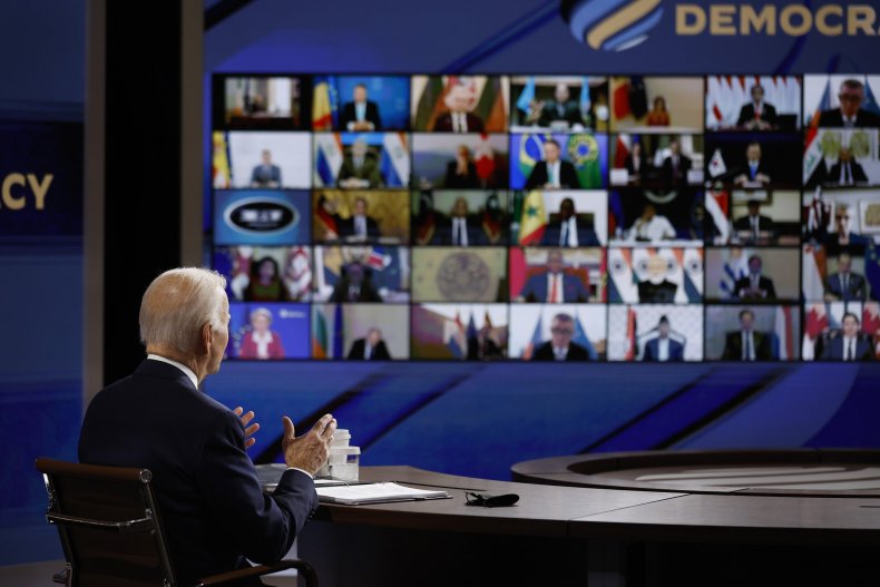 Joe, Biden, Summit, Democracy