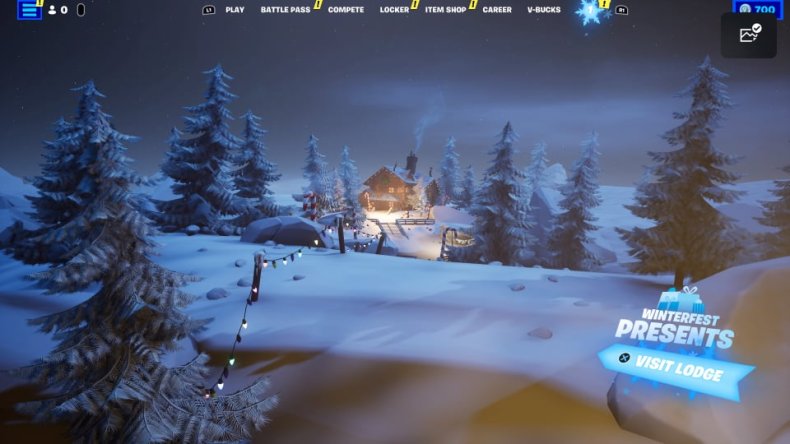 Cozy Lodge in Fortnite Chapter 3