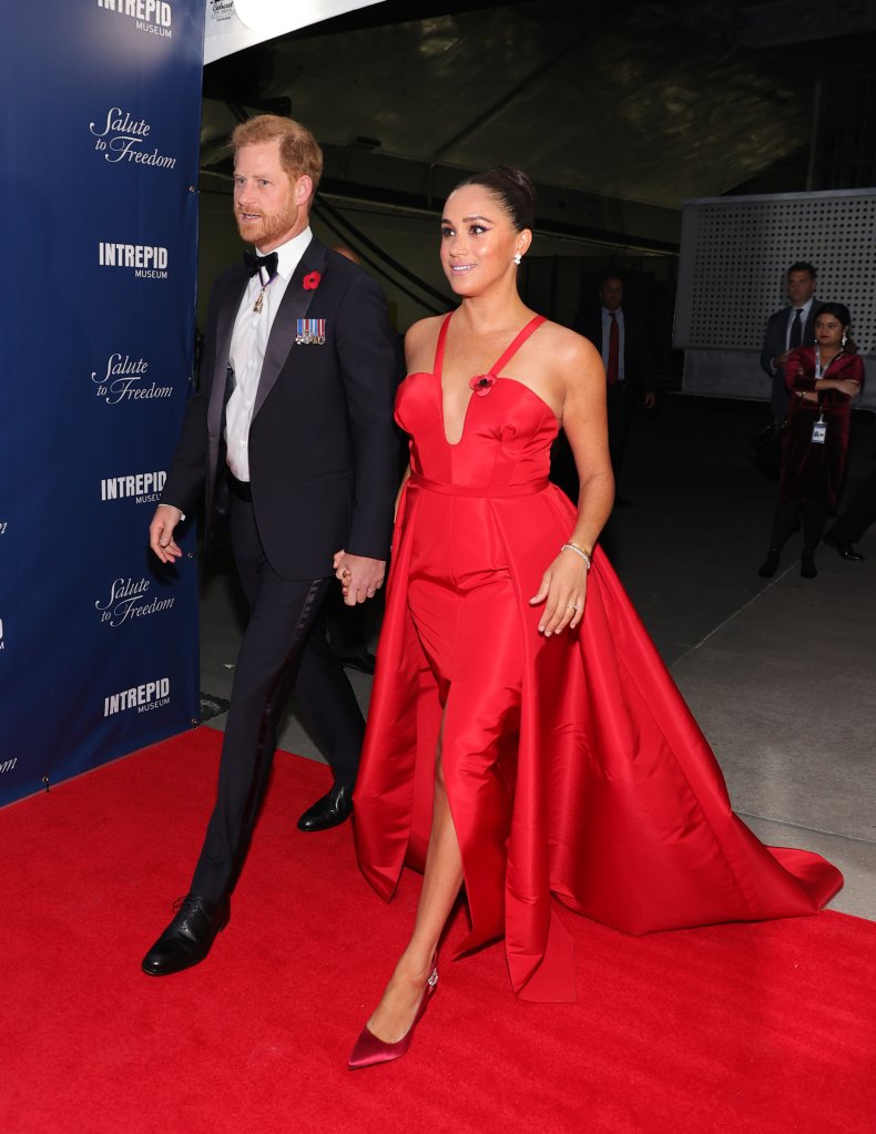 Meghan Markle, Prince Harry at Intrepid Museum