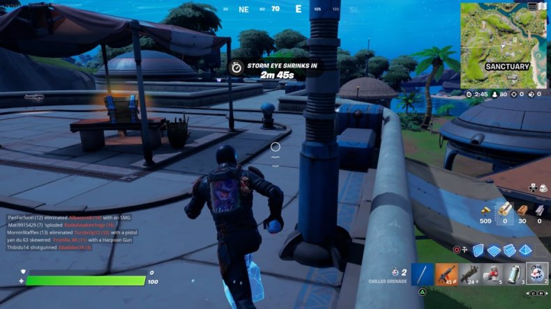 Icy Feet in Fortnite