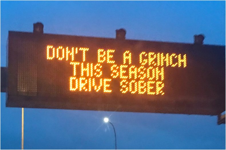 Road sign seen in Tacoma, Washington.
