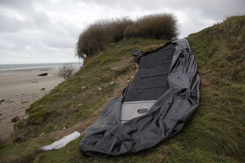 migrants, boat, France