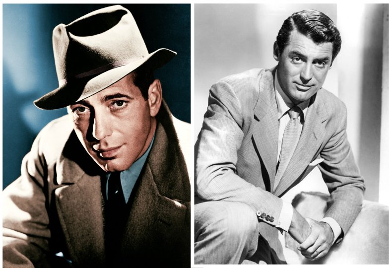 Humphrey Bogart and Cary Grant