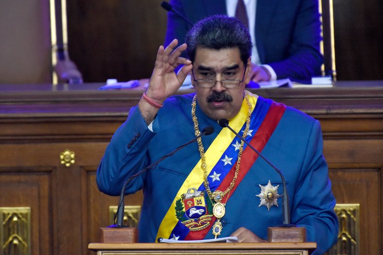 Venezuelan President Nicolas Maduro