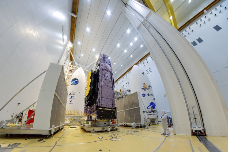 James Webb telescope, Ariane 5 rocket