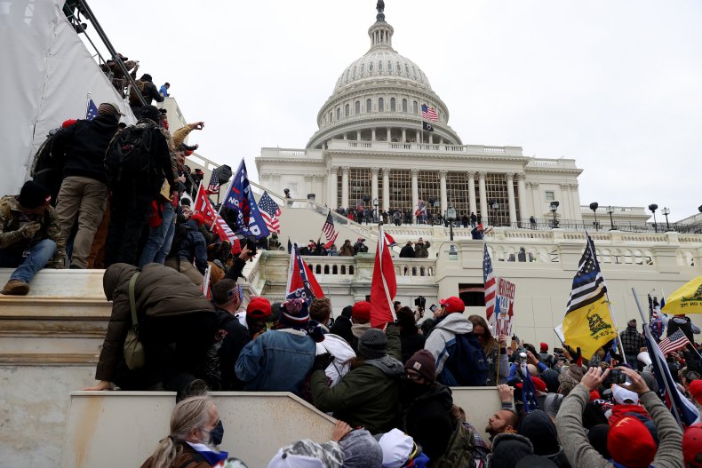 Capitol Rioter Called for Violence Prosecutors Video