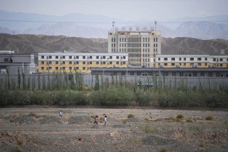 Xinjiang re-education camp forced labor Kashgar China
