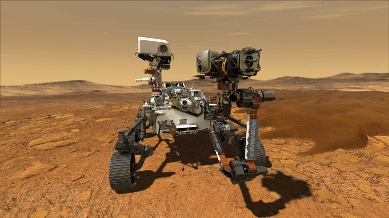 Perseverance on Mars