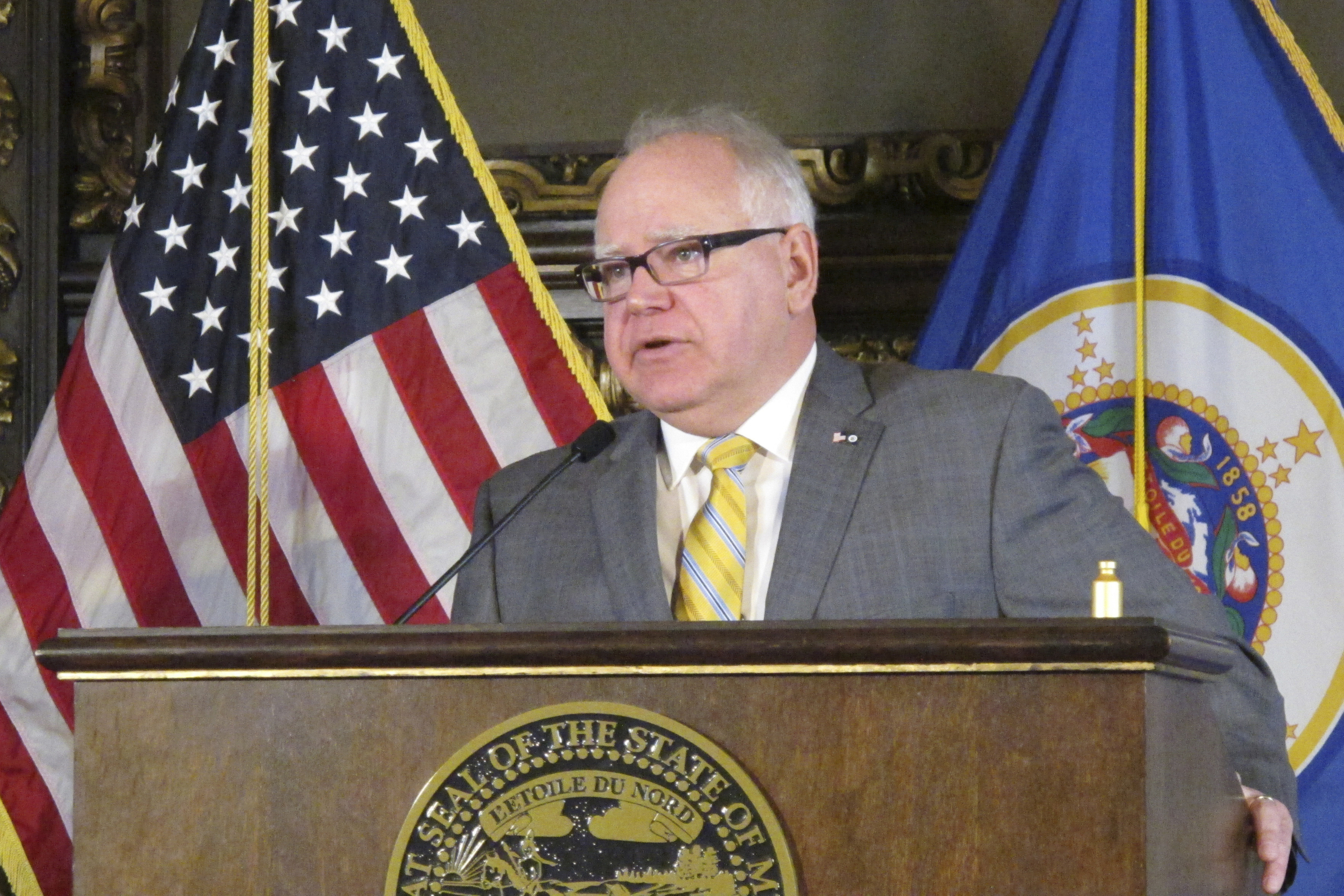 Vaccinated Minnesota Governor Tom Walz and Family Test Positive for COVID