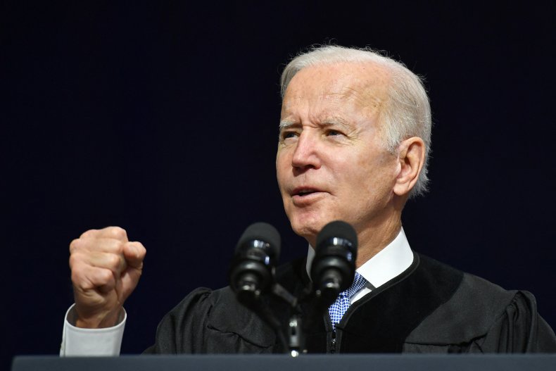 Biden Touts Trump Getting Booster Shot