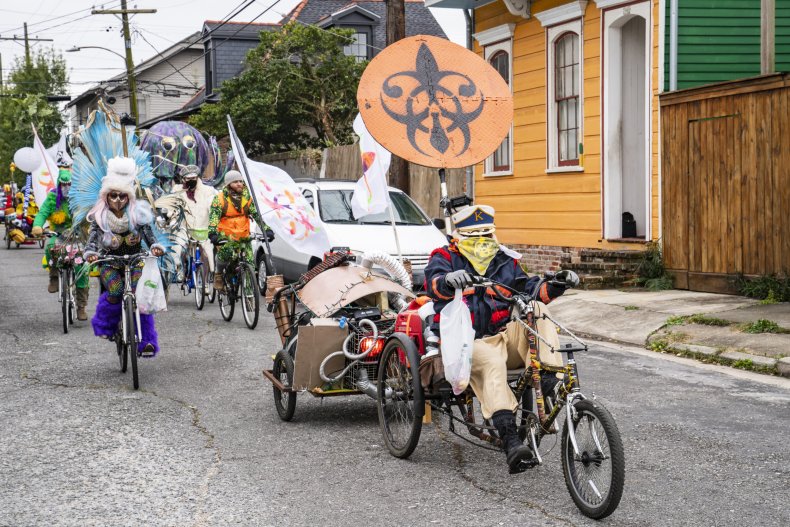 Mardi Gras 2022, New Orleans, Changed Routes
