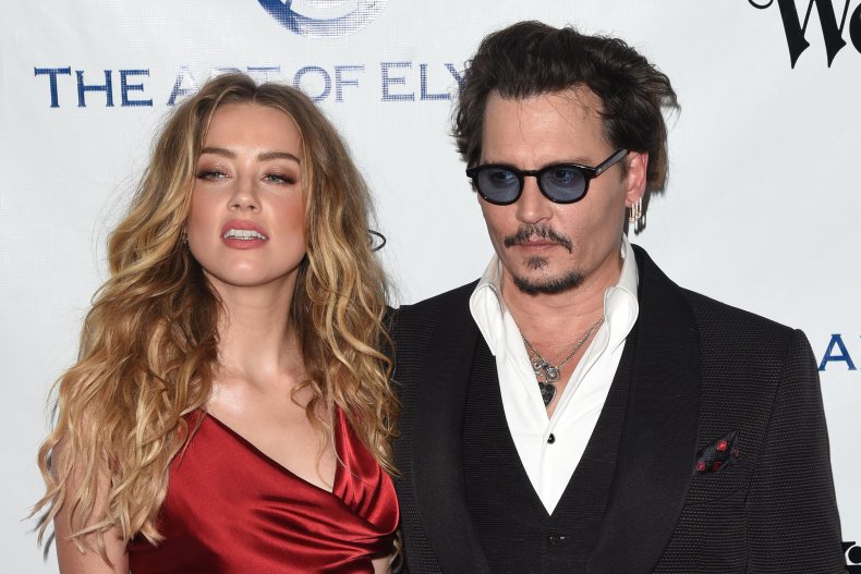 Amber Heard and Johnny Depp