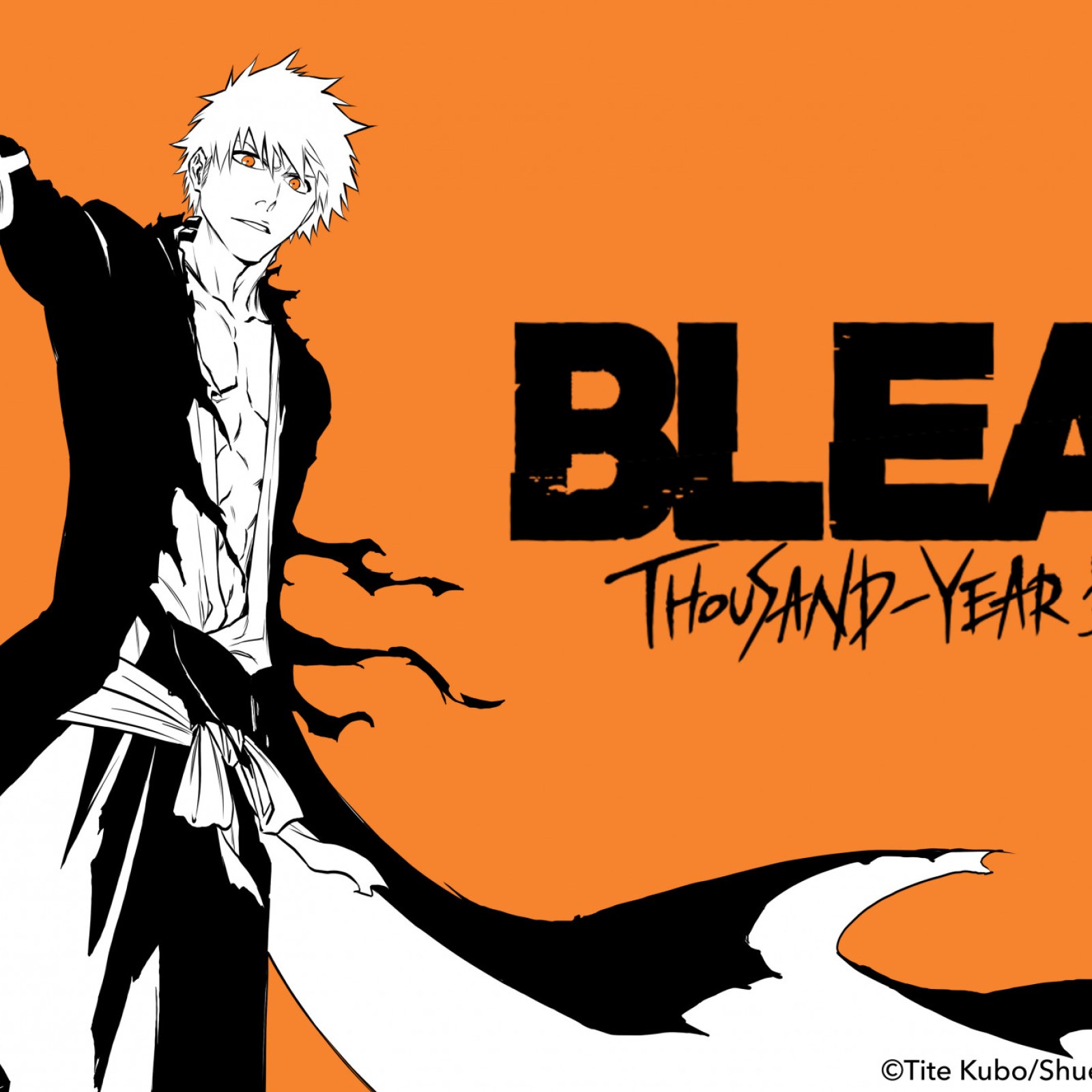 2022 Bleach Ichigo Thousand-Year Blood war+ Crunchyroll anime