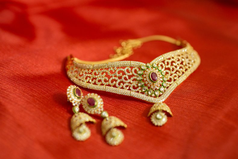 File photo of gold jewelry. 