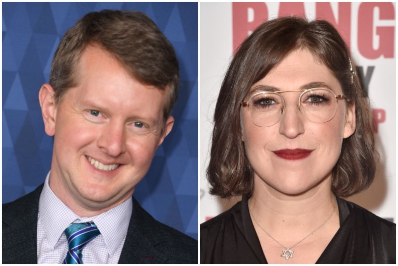 "Jeopardy!" hosts Ken Jennings and Mayim Bialik