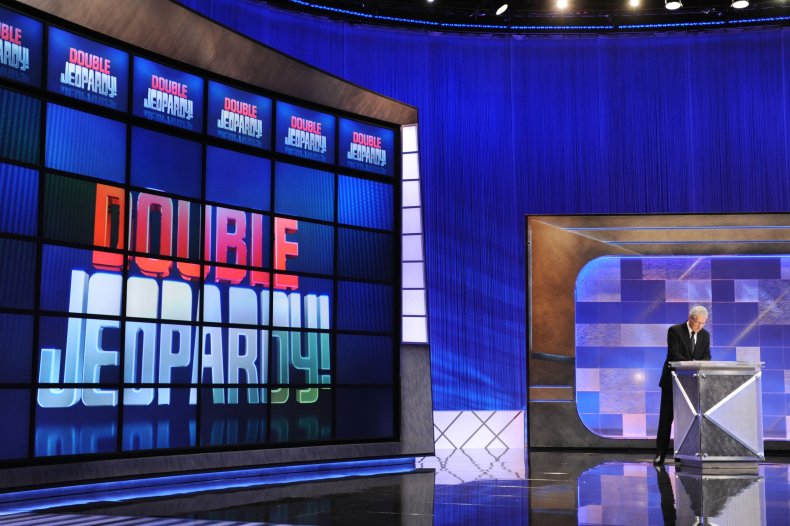 Alex Trebek on "Jeopardy!"