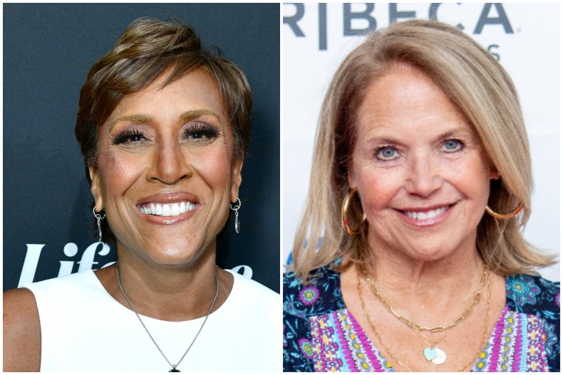 Robin Roberts and Katie Couric