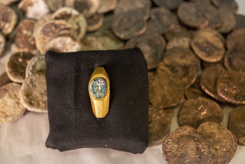 Israel, ancient Rome, ring, artifact