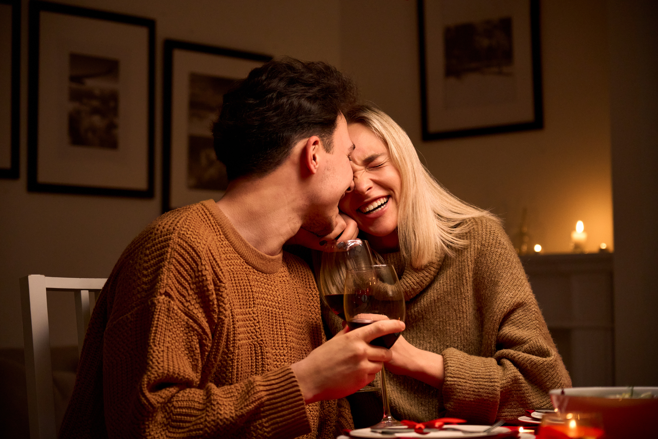 Woman Between Her Husband And A Friend