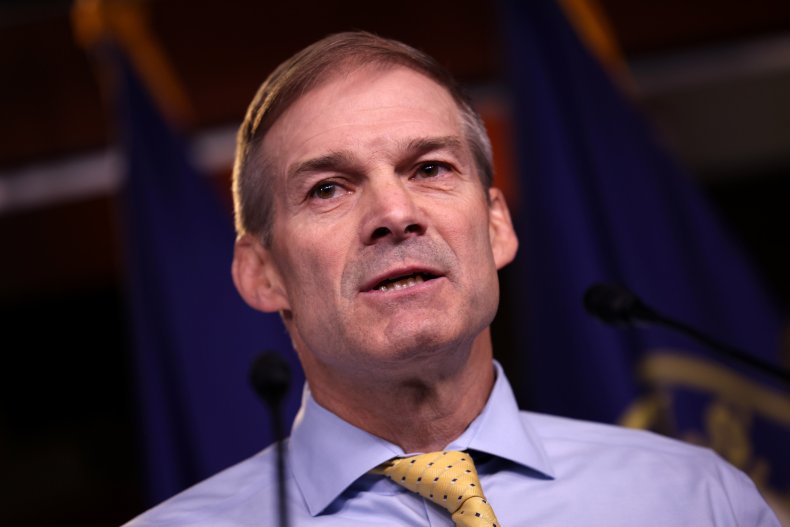 Jim Jordan Speaks at a News Conference