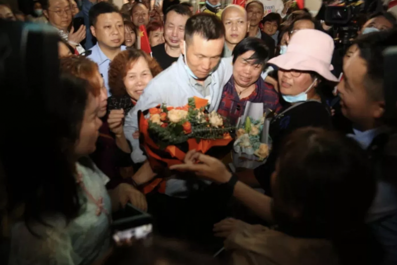 Family Reunites With Kidnapped Son